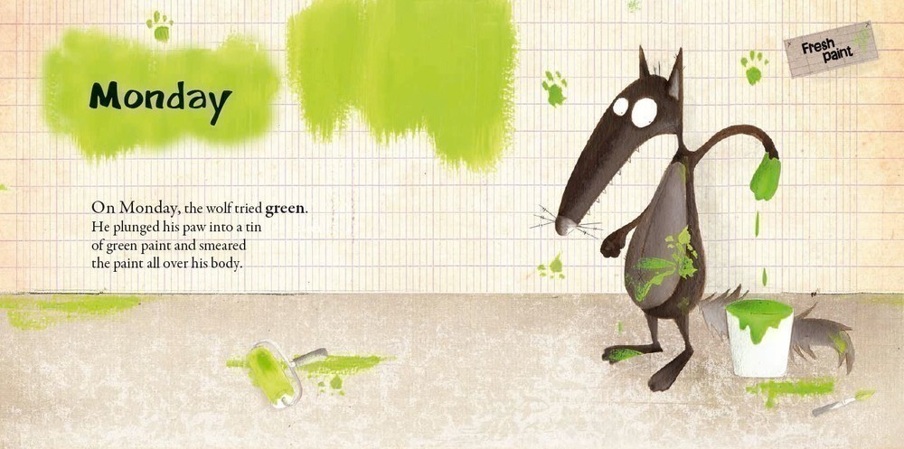 The Wolf Who Wanted To Change His Color The Wolf Who Wanted To Change His Color