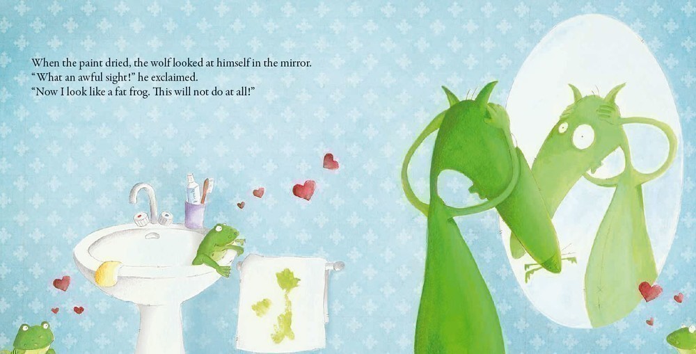 THE WOLF WHO WANTED TO CHANGE HIS COLOR