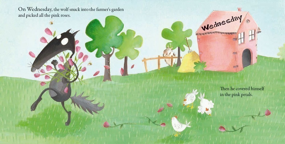 THE WOLF WHO WANTED TO CHANGE HIS COLOR