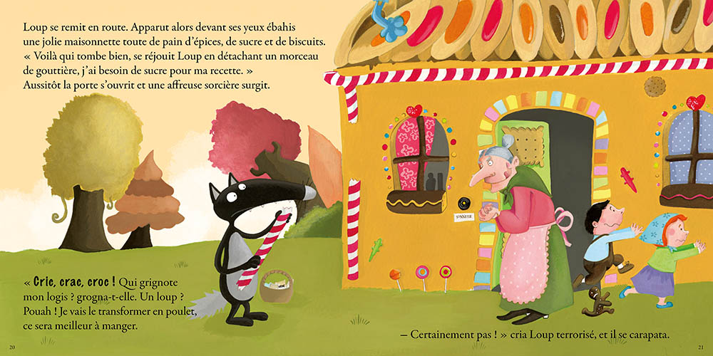 LE LOUP QUI DECOUVRAIT LE PAYS DES CONTES