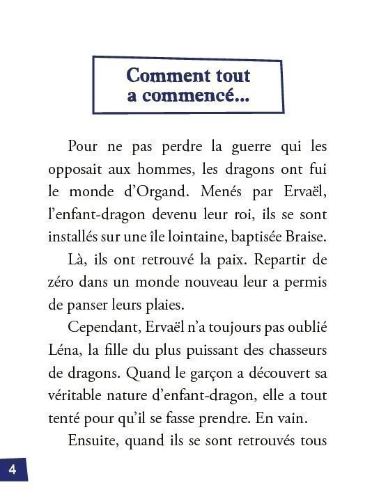 L'ile Aux Dragons - Braise