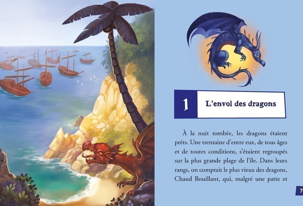 L'ile Aux Dragons Tome 2 : Le Borgne Rouge