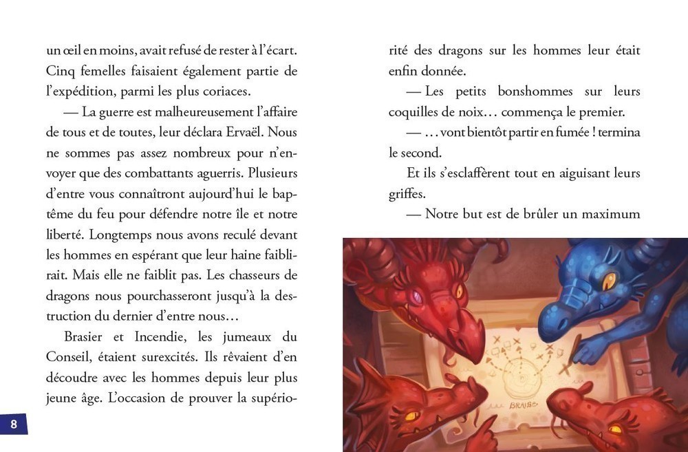 L'ile Aux Dragons Tome 2 : Le Borgne Rouge