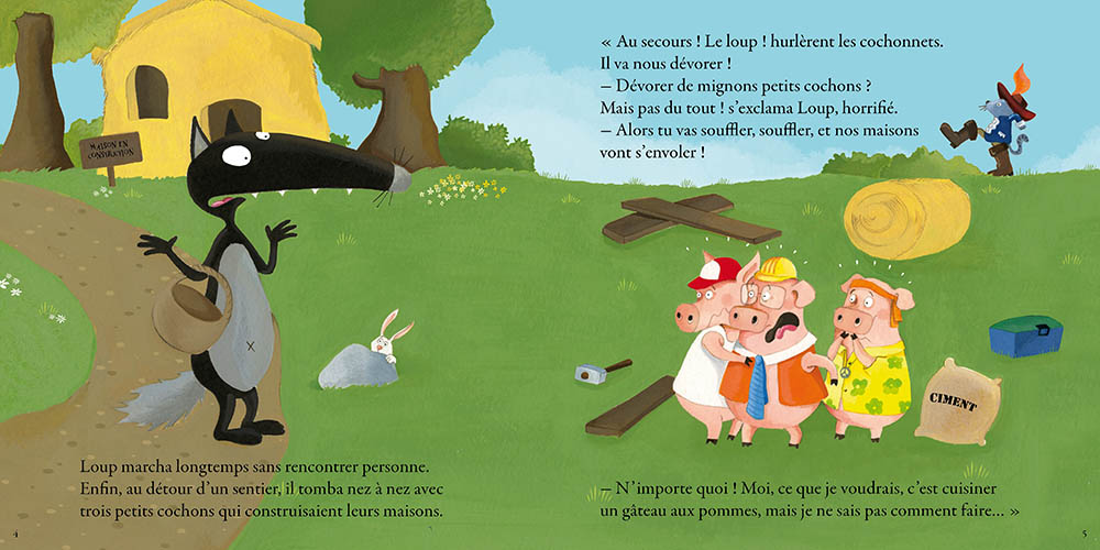 LE LOUP QUI DECOUVRAIT LE PAYS DES CONTES