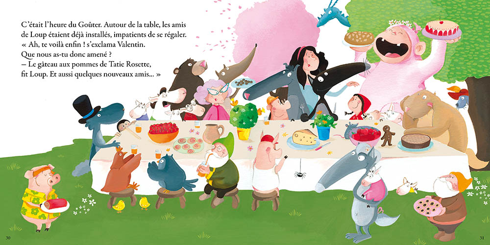 LE LOUP QUI DECOUVRAIT LE PAYS DES CONTES LE LOUP QUI DECOUVRAIT LE PAYS DES CONTES