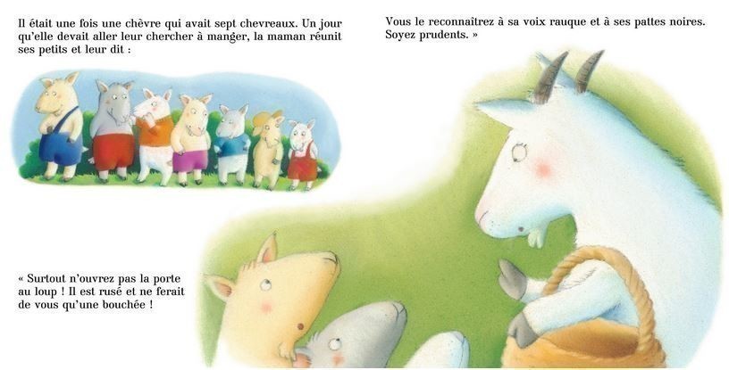 Le Loup Et Les 7 Chevreaux