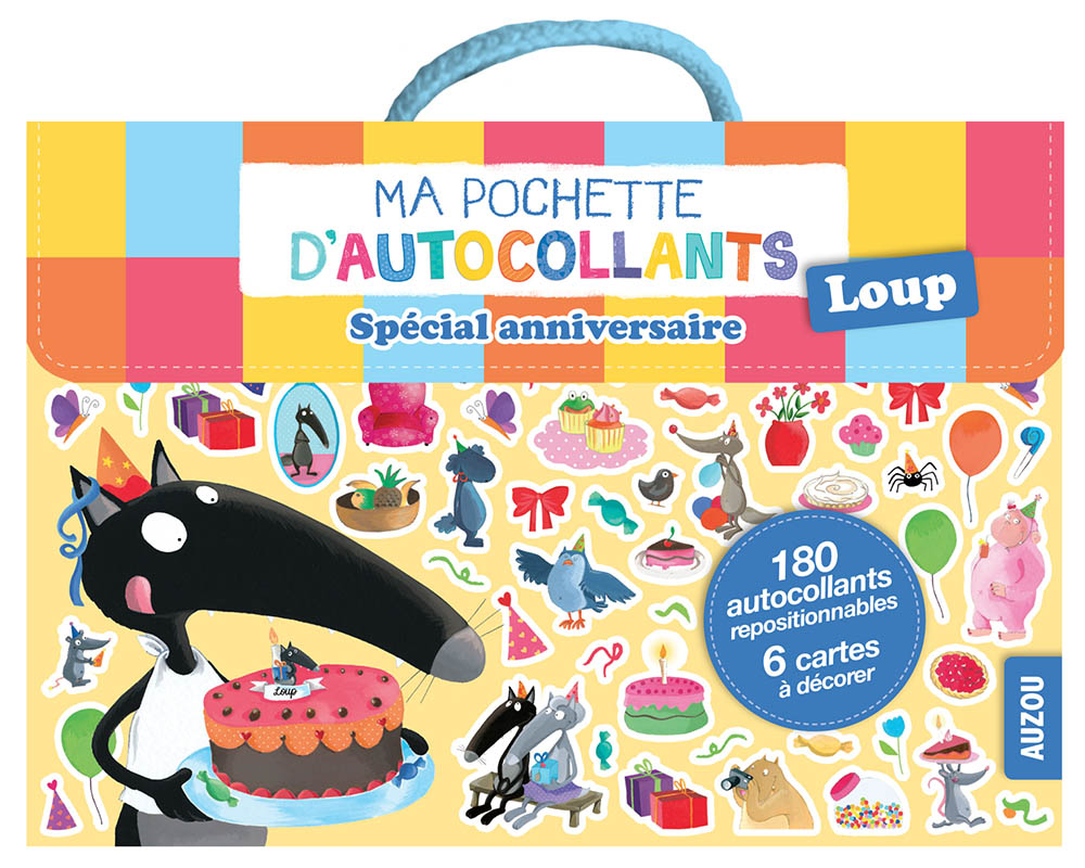 Ma Pochette D'autocollants Loup - Special Anniversaire (Coll. Ma Pochette D'arti