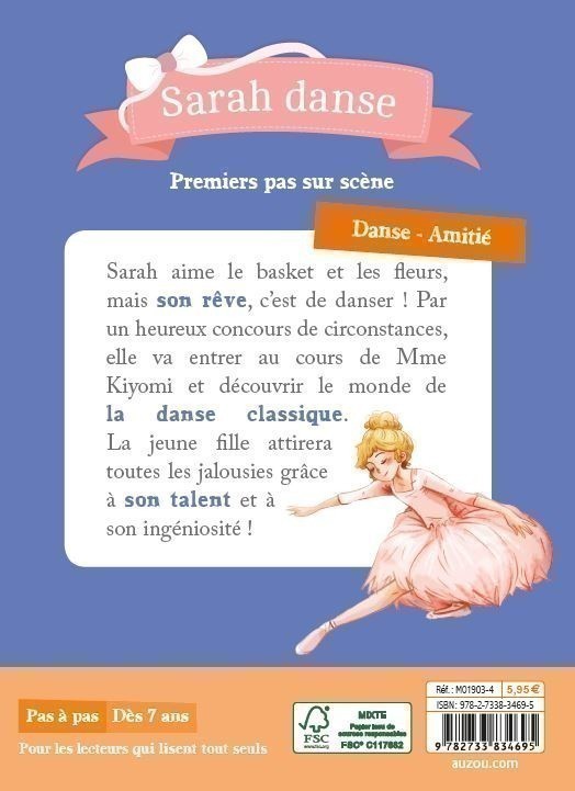 Sarah Danse - Tome 1 - Premiers Pas Sur Scène