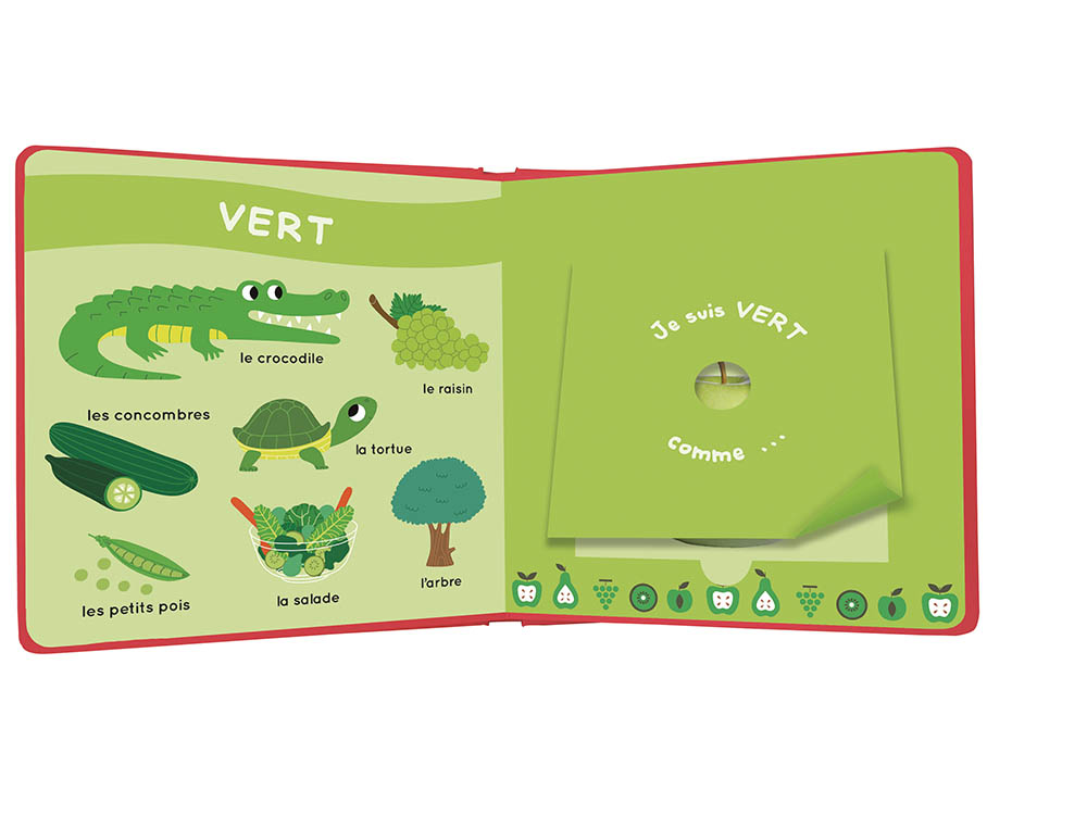 LES FRUITS- MON LIVRE DES ODEURS ET DES COULEURS