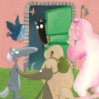 LE LOUP QUI ENQUETAIT AU MUSEE