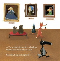 LE LOUP QUI ENQUETAIT AU MUSEE