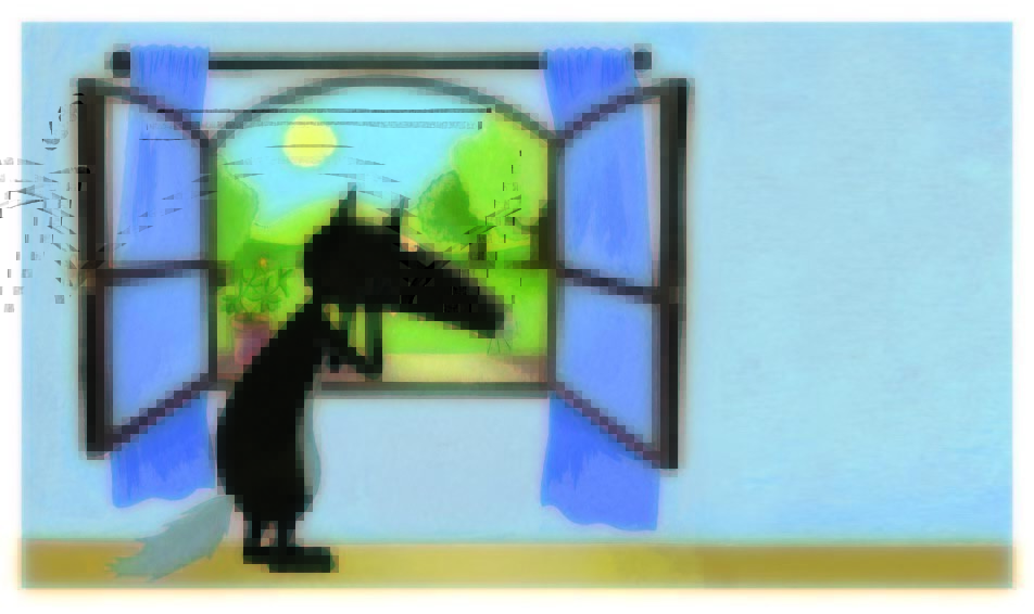 KAMISHIBAI LE LOUP QUI DECOUVRAIT LE PAYS DES CONTES
