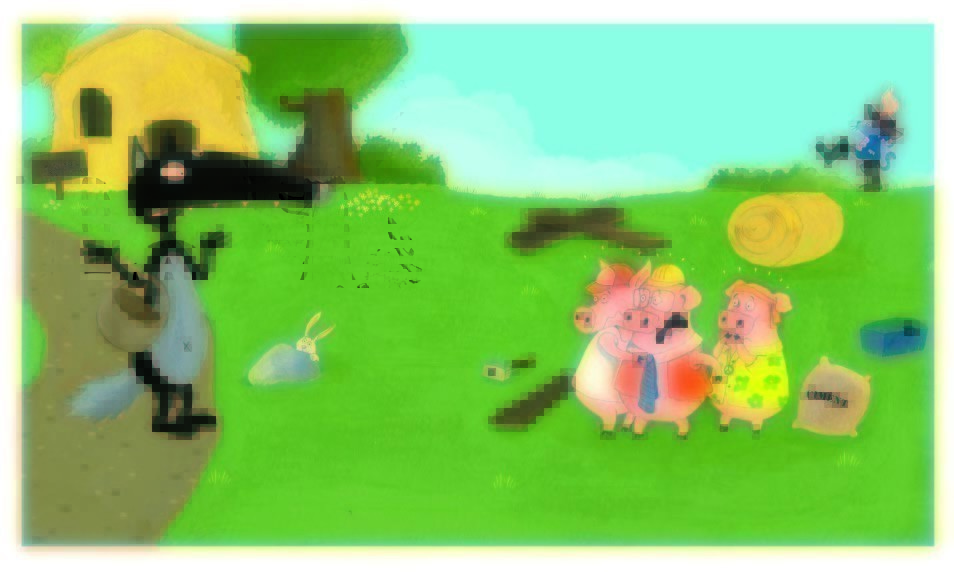 KAMISHIBAI LE LOUP QUI DECOUVRAIT LE PAYS DES CONTES