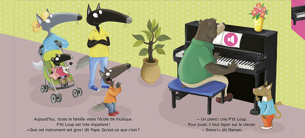 Je Découvre Les Instruments De Musique Avec P'tit Loup