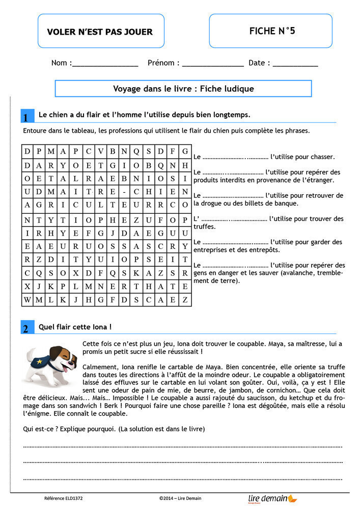LECTURE SUIVIE - VOLER N