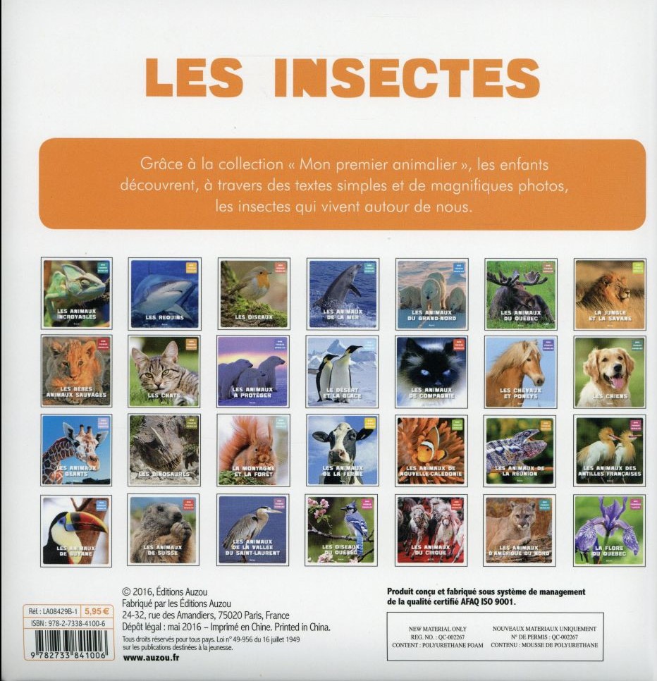 LES INSECTES