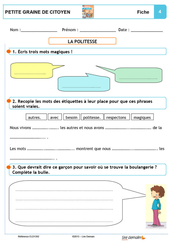 RALLYE DOC - PETITE GRAINE DE CITOYEN (FICHIER SEUL)