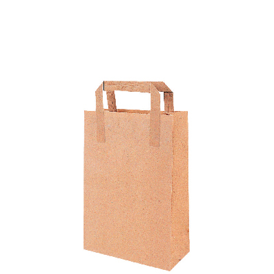 SAC PAPIER KRAFT PETIT (22+12 X 28) SAC PAPIER KRAFT PETIT (22+12 X 28)