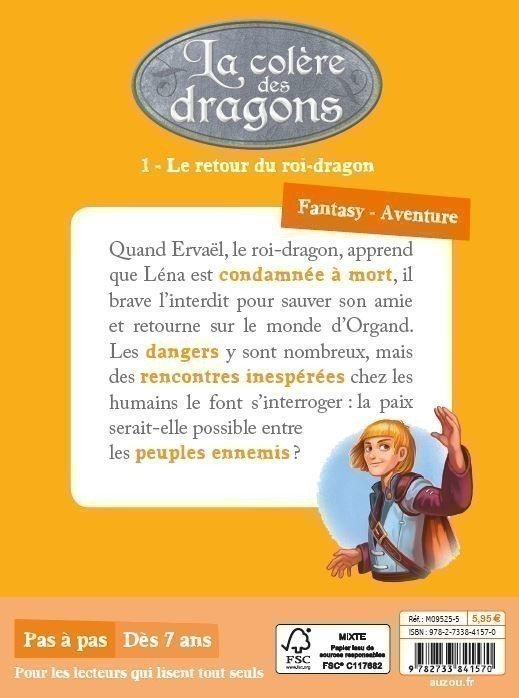 LA COLERE DES DRAGONS T1 (LE RETOUR DU ROI-DRAGON)