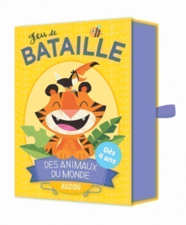 JEU DE BATAILLE DES ANIMAUX DU MONDE 