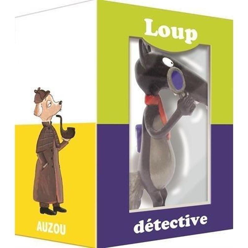 Figurine Individuelle Loup Detective