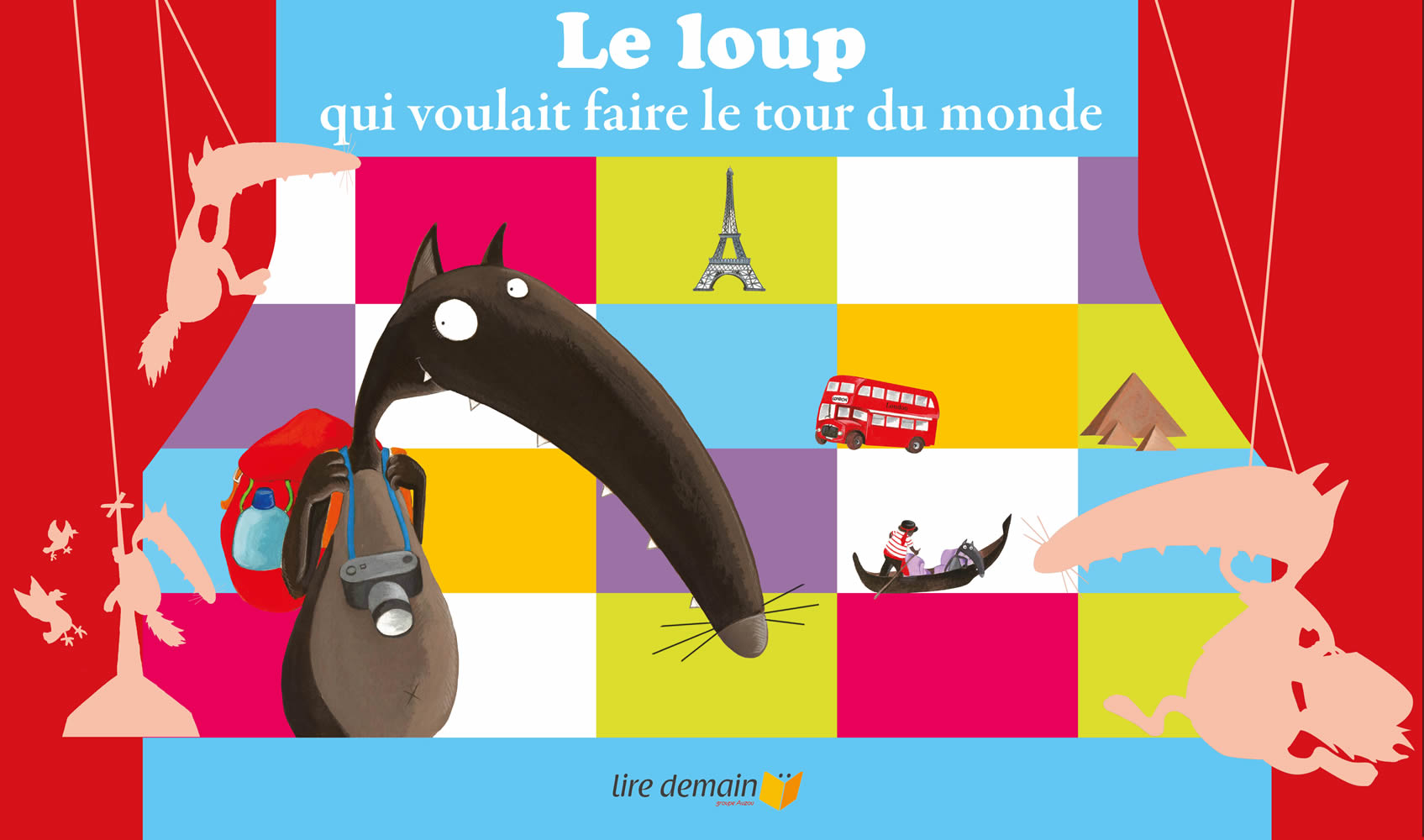 KAMISHIBAI LE LOUP QUI VOULAIT FAIRE LE TOUR DU MONDE KAMISHIBAI LE LOUP QUI VOULAIT FAIRE LE TOUR DU MONDE
