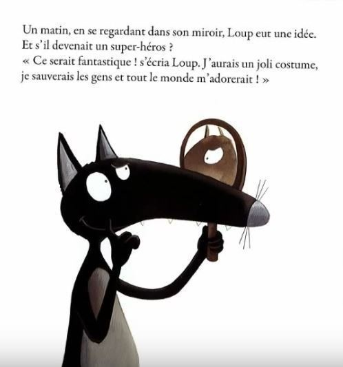 LE LOUP QUI VOULAIT ETRE UN SUPER HEROS