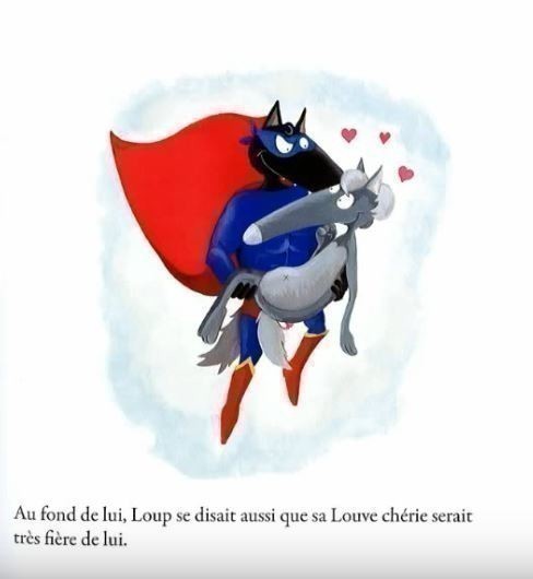 LE LOUP QUI VOULAIT ETRE UN SUPER HEROS