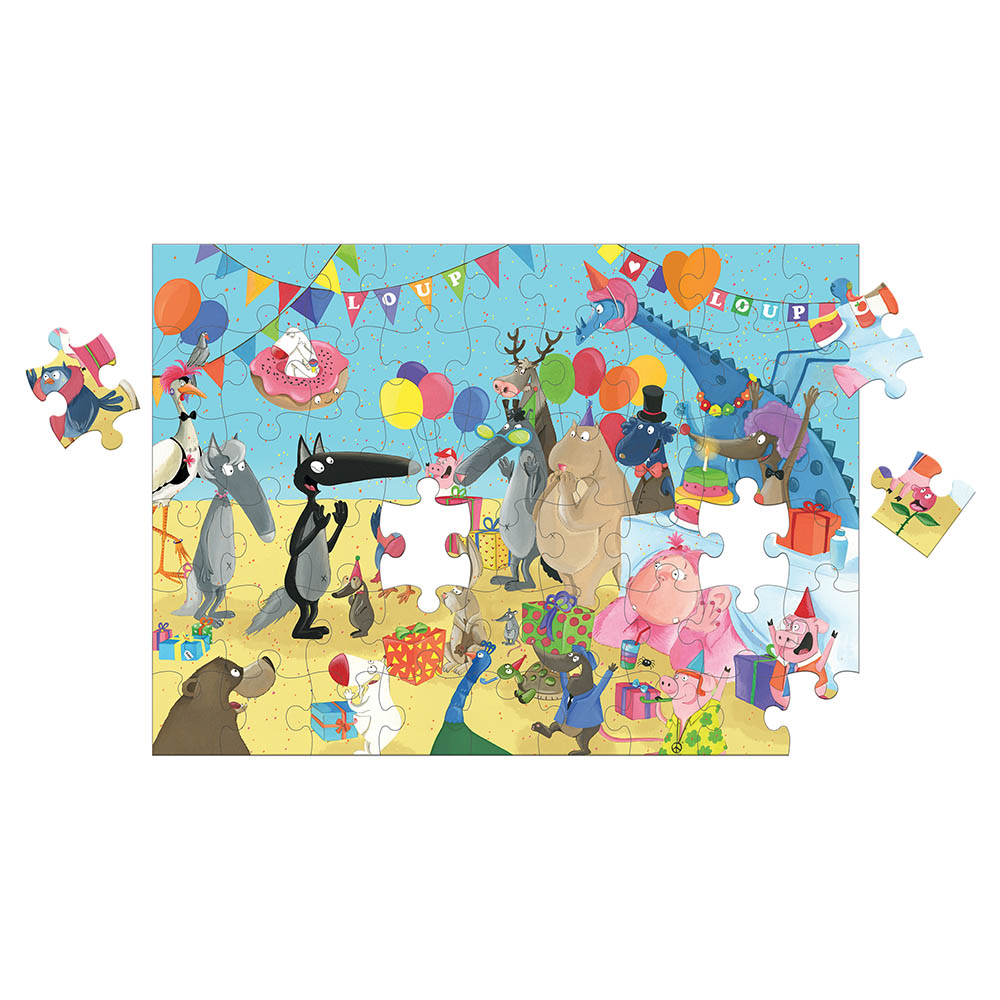 Ma Boîte Puzzle Loup - Anniversaire