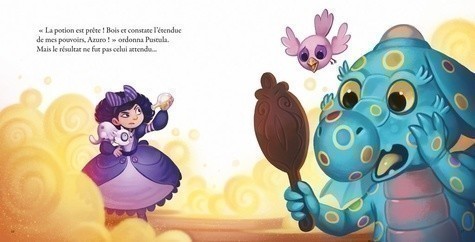 AZURO ET LA SORCIERE (GRAND FORMAT)