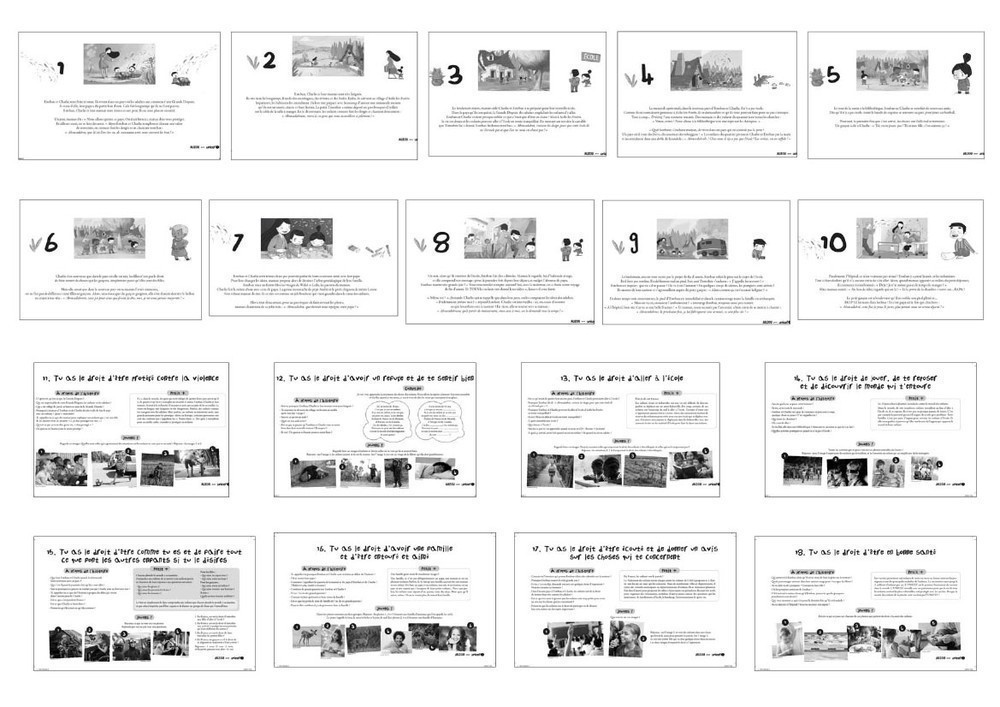 KAMISHIBAI ESTEBAN ET CHARLIE/UNICEF