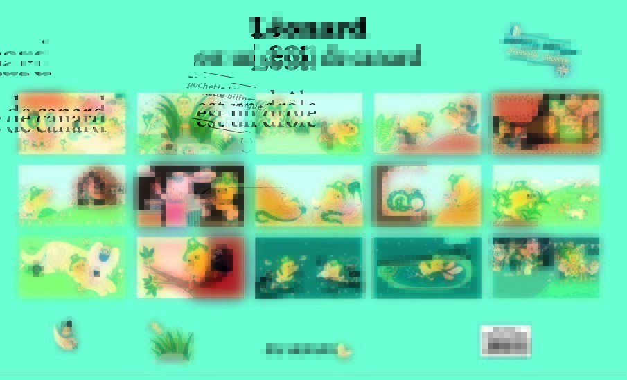 KAMISHIBAI LEONARD EST UN DROLE DE CANARD