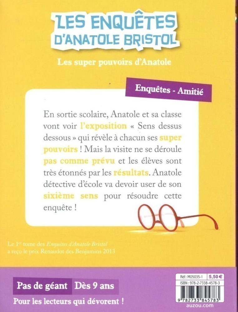 Les Super Pouvoirs D'anatole - Tome 7