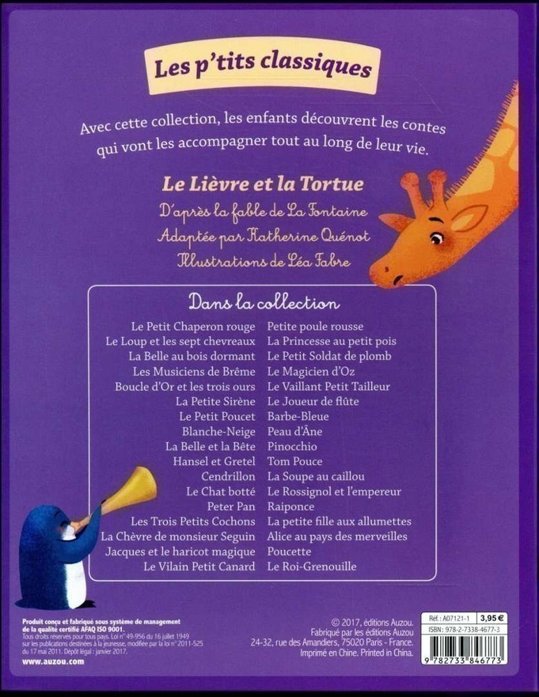 Le Lièvre Et La Tortue