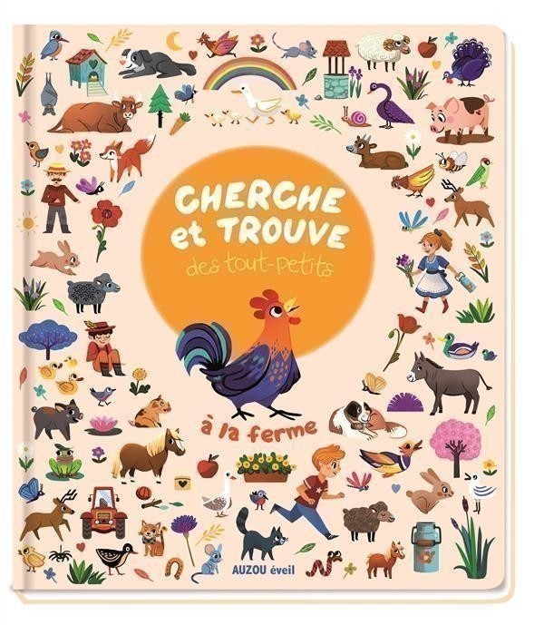 couverture de : Cherche et trouve des tout-petits &agrave; la ferme