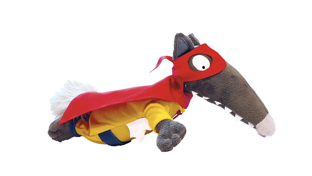 LA TENUE DE SUPER-HEROS DE LOUP