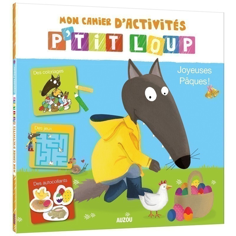 P'tit Loup - Mon Cahier D'activités Pâques