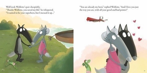 THE WOLF WHO WANTED TO BE A SUPERHERO
