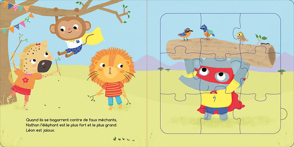 LEON LE LION EST GROGNON