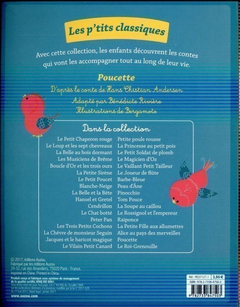 Les P'tits Classiques - Poucette