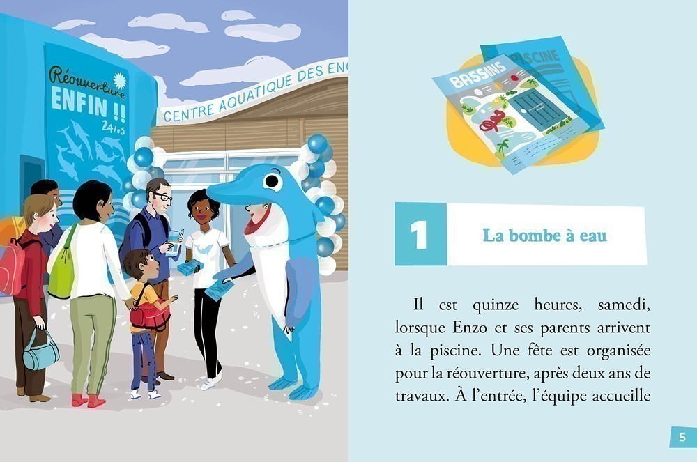 Mes Premières Enquêtes - Tome 4 - Remous À La Piscine
