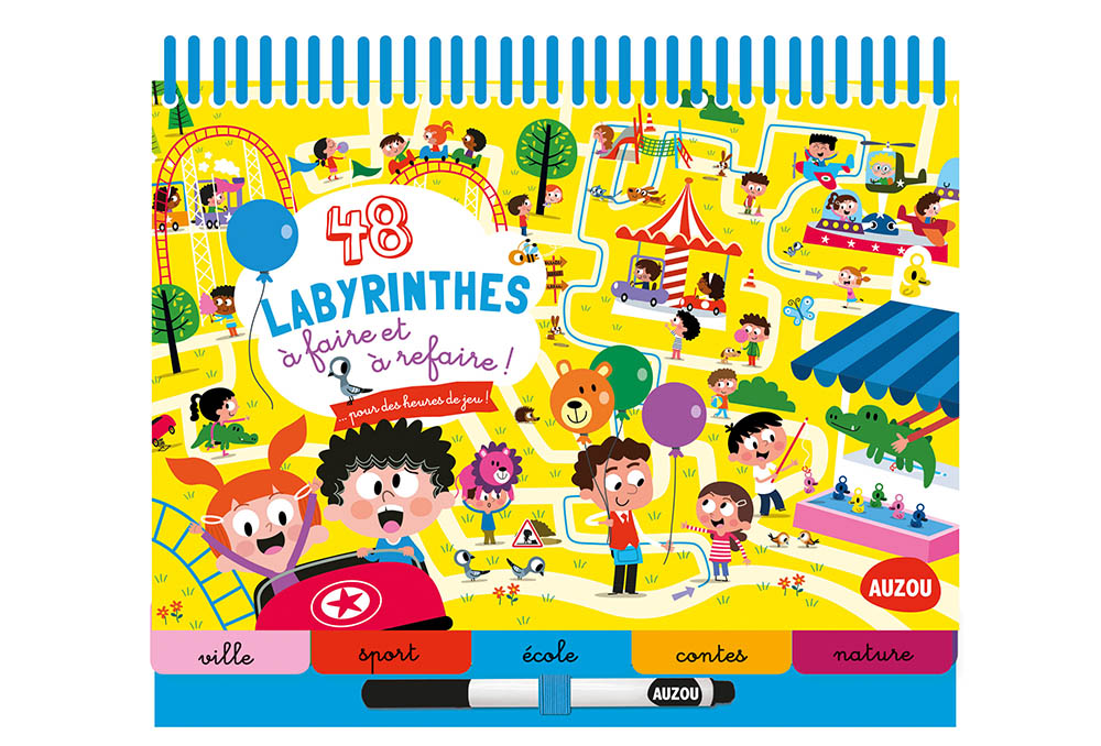 48 Labyrinthes À Faire Et À Refaire!