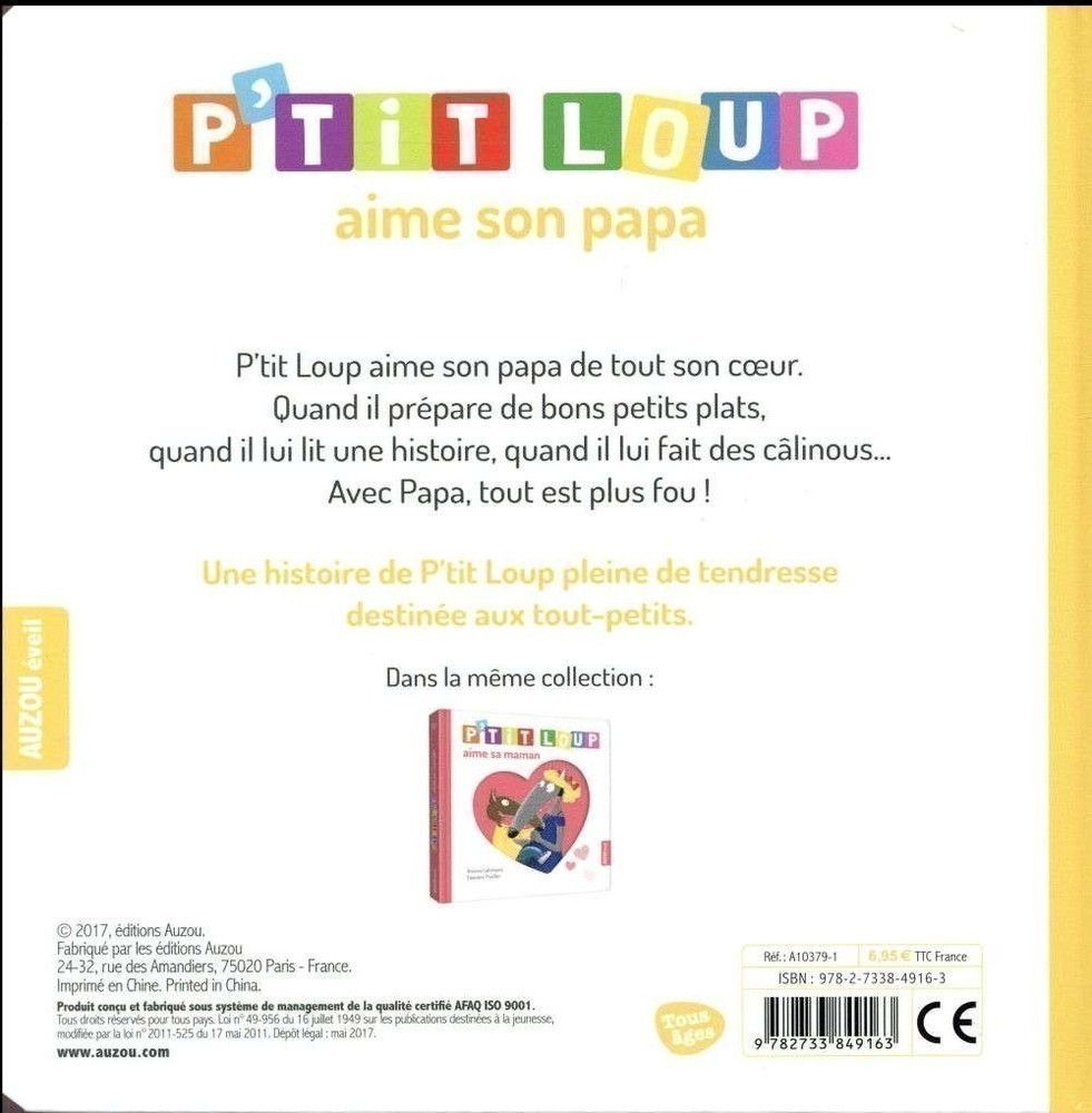 P'tit Loup Aime Son Papa