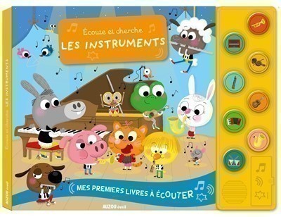 ECOUTE ET CHERCHE LES INSTRUMENTS DE MUSIQUE