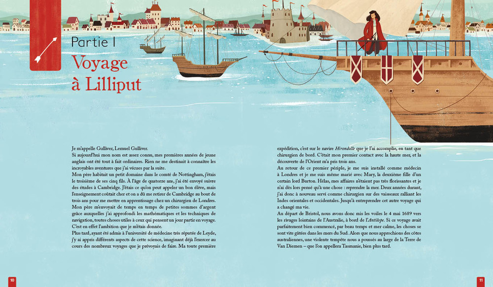 VOYAGES DE GULLIVER