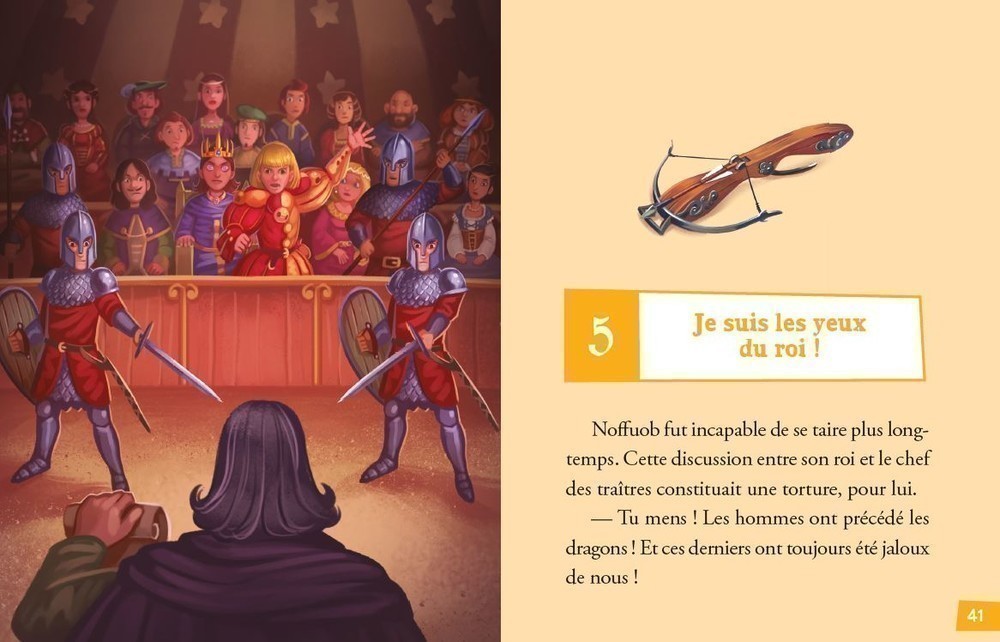 La Colère Des Dragons -  Le Secret Des Rois  Tome 3 (Coll. Pas À Pas)