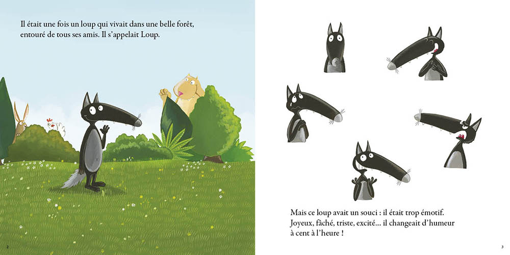 LE LOUP QUI APPRIVOISAIT SES EMOTIONS