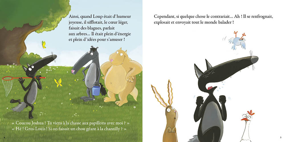 LE LOUP QUI APPRIVOISAIT SES EMOTIONS