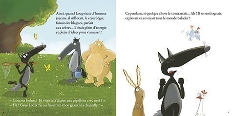 LE LOUP QUI APPRIVOISAIT SES EMOTIONS