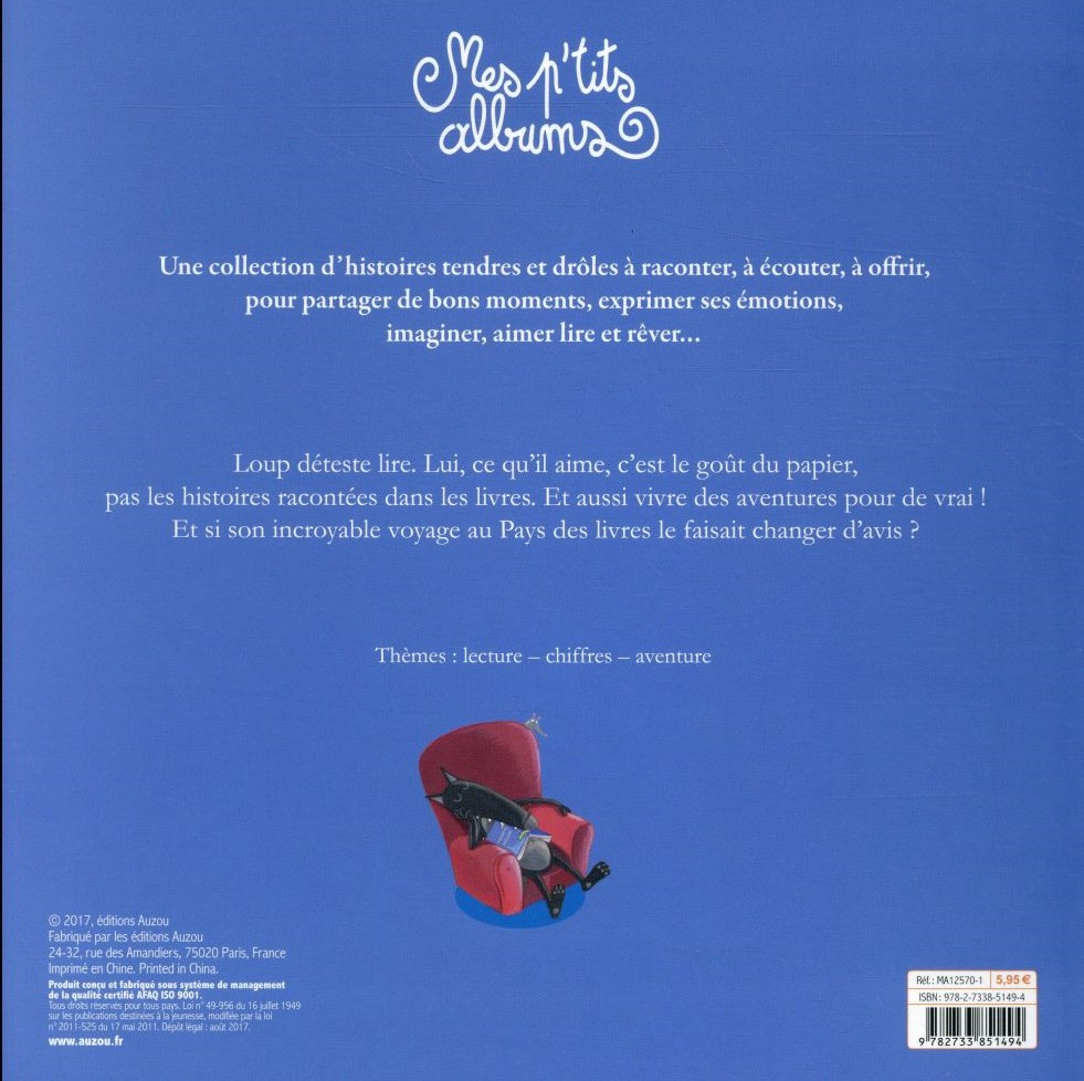 Le Loup Qui N'aimait Pas Lire